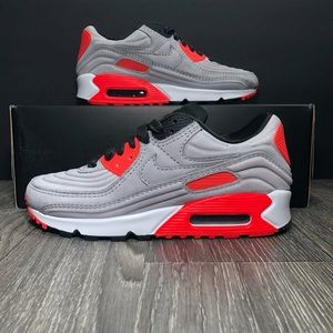 Nike Air Max 90 QS Lux Night Silver & Crimson